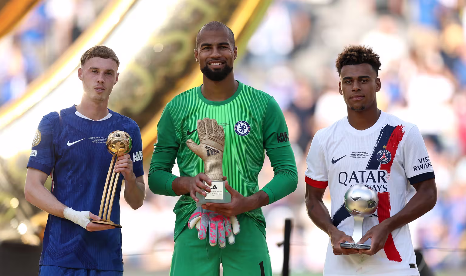 Pemain andalan Palmer memimpin daftar pemenang penghargaan Piala Dunia Antarklub FIFA.